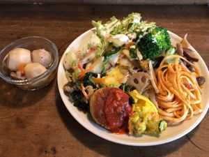 💜 at Veggie Syokudo Funadeya in Fukuoka