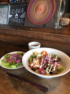 💜 at Veggie Syokudo Funadeya in Fukuoka