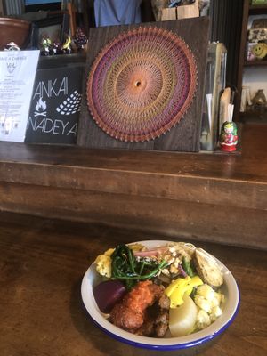 💜 at Veggie Syokudo Funadeya in Fukuoka