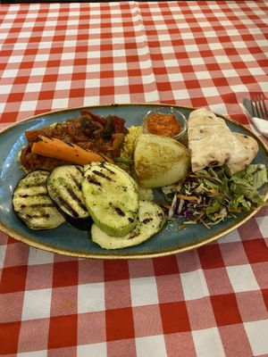 Grilled vege plate  at Food House in Mostar