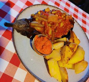 Eggplant at Food House in Mostar