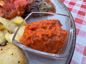   at Food House in Mostar