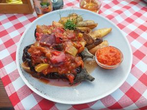 20 BAM: imam sth dish at Food House in Mostar