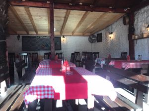 inside at Food House in Mostar