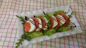 Mozzarella Salad at Food House in Mostar