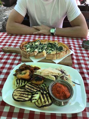 Vege plate  at Food House in Mostar