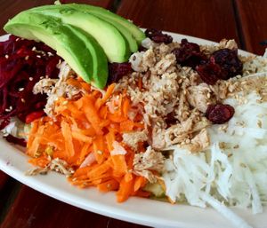 ensalada mexicana at Las Delicias Fonda Vegana y Vegetariana  in Cancun