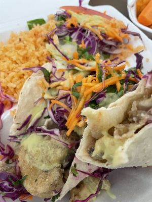 Mushroom tacos  at Viva Vegeria in San Antonio