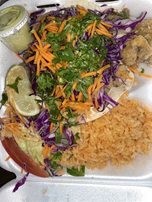 Mushroom tacos  at Viva Vegeria in San Antonio