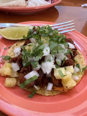 Taco Al Pastor (single)  at Viva Vegeria in San Antonio