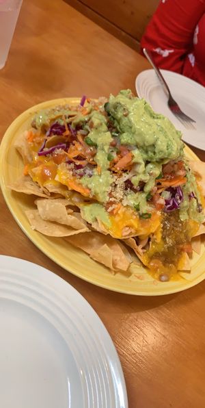 Classic nachos full order at Viva Vegeria in San Antonio