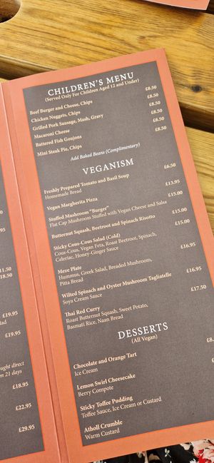  at RiverView Restaurant in Dunkeld