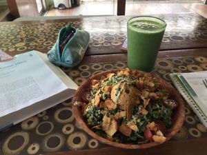 Baja bowl and King Green smoothie  at Leahi Health - Oahu in Kailua