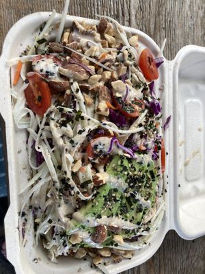 Thai crunch tofu salad  at Leahi Health - Kaimuki in Honolulu