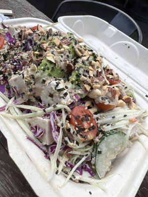 Thai Salad was great!   at Leahi Health - Kaimuki in Honolulu