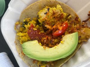 Breakfast taco at Leahi Health - Kaimuki in Honolulu