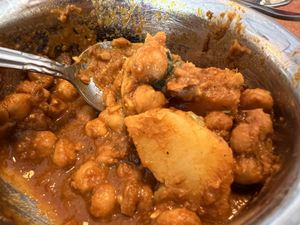 Aloo Chole   at Taj Grill in Vallejo