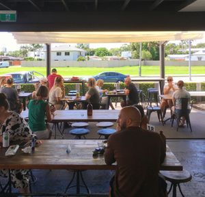 View from my seat at Blendlove in Southport