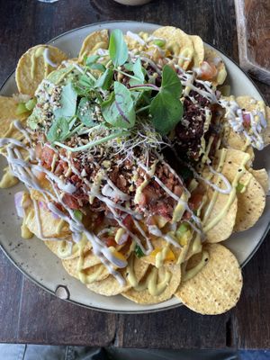 Mucho nachos   at Blendlove in Southport