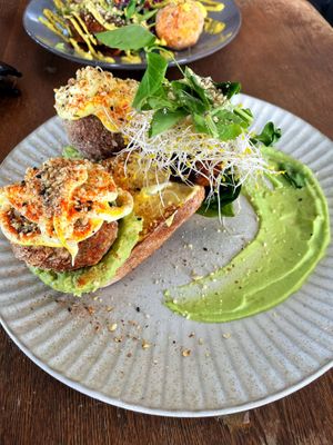 “Noeggs Benny"  at Blendlove in Southport