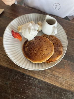 Kids pancakes  at Blendlove in Southport
