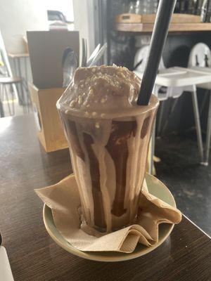 Salted PB + Choc  at Blendlove in Southport