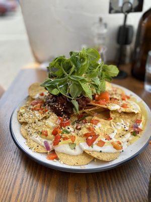 Nachos at Blendlove in Southport