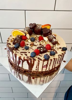 Cheese cake!! at Blendlove in Southport