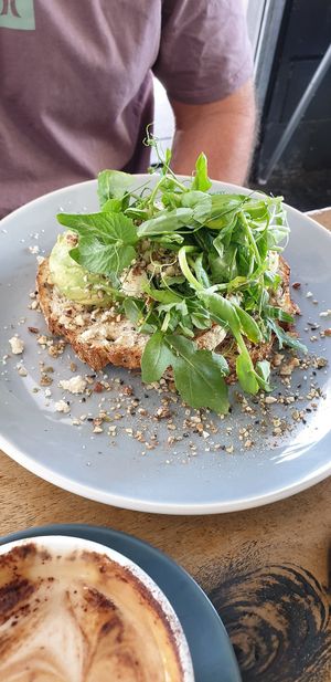 Vegan Smashed Avo at Blendlove in Southport