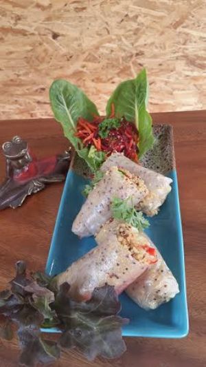 quinoa  at Yogi Cafe in Koh Samui