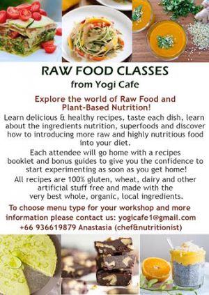 workshop yogi cafe at Yogi Cafe in Koh Samui