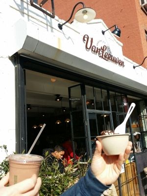 storefront  at Van Leeuwen Ice Cream - Boerum Hill in Brooklyn