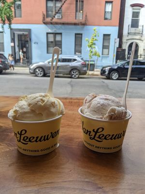 Vegan ice cream at Van Leeuwen Ice Cream - East Village in New York City