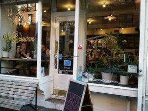 outside at Van Leeuwen Ice Cream - East Village in New York City