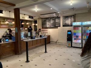 Inside venue at Van Leeuwen Ice Cream - East Village in New York City