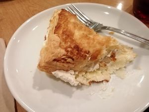Apple turnover at Cafe Mbriki in Leicester