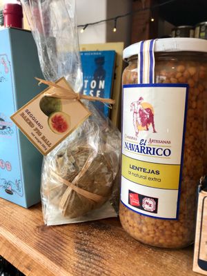 Vegan fig ball at Deli Flavour in Leicester