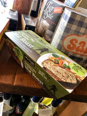 Vegan nut roast at Deli Flavour in Leicester