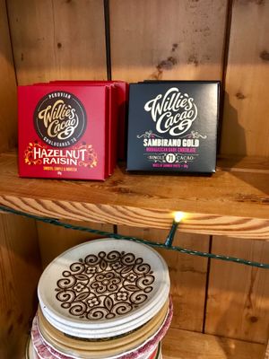 Vegan chocolates at Deli Flavour in Leicester