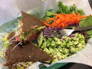 Reuben-a-live  at A-Live & Healthy Cafe in Merritt Island