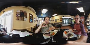 Delicious Raw Ruben for two! at A-Live & Healthy Cafe in Merritt Island