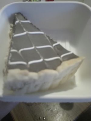 Tarta de chocolate. at Emporio Vegetal in Santiago