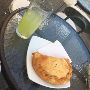 Neapolitan pasty   at Emporio Vegetal in Santiago