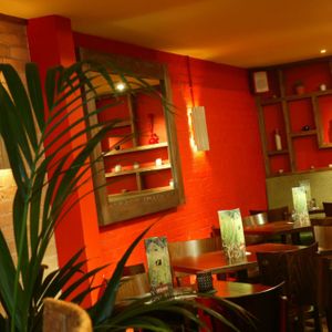 Interior at Las Iguanas in Leicester