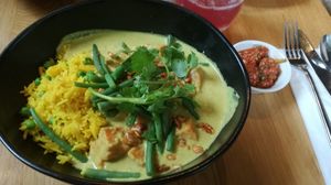 Curry at Las Iguanas in Leicester