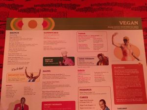 Vegan menu (December 2021) at Mercado Lounge in Market Harborough