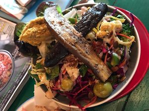 Buddha bowl!  at The Wallflower Cafe in Herne Bay