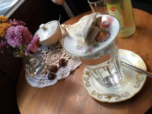 tea & lemonade time at Cafe Herzstück in Goerlitz
