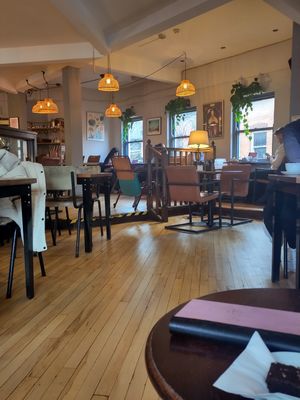 Upstairs at St Martin's Tea and Coffee in Leicester