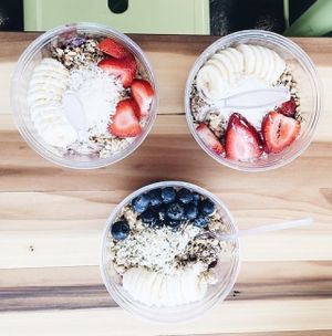 Key West and AB&J Açai Bowls! at The Bowl - Pine Ridge Rd in Naples
